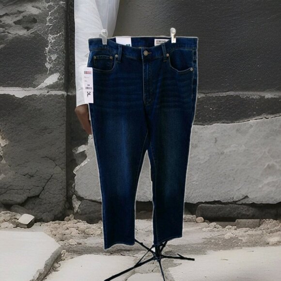 32‎ Degrees Men’s Pants 34x30 NWT Regular Fit Stretch Soft Touch Blue - Picture 6 of 7